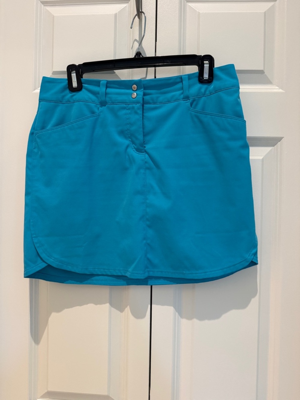 adidas Turquoise Blue Athletic Mini Skort
